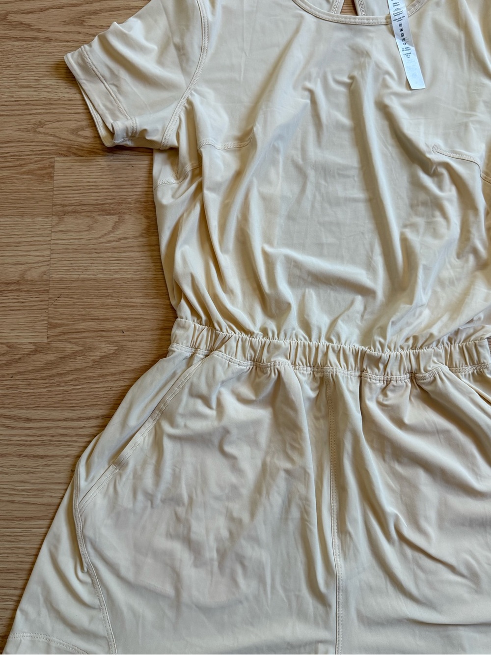 lululemon Lightweight High-Neck Romper in Prosecco - Picture 9 of 11